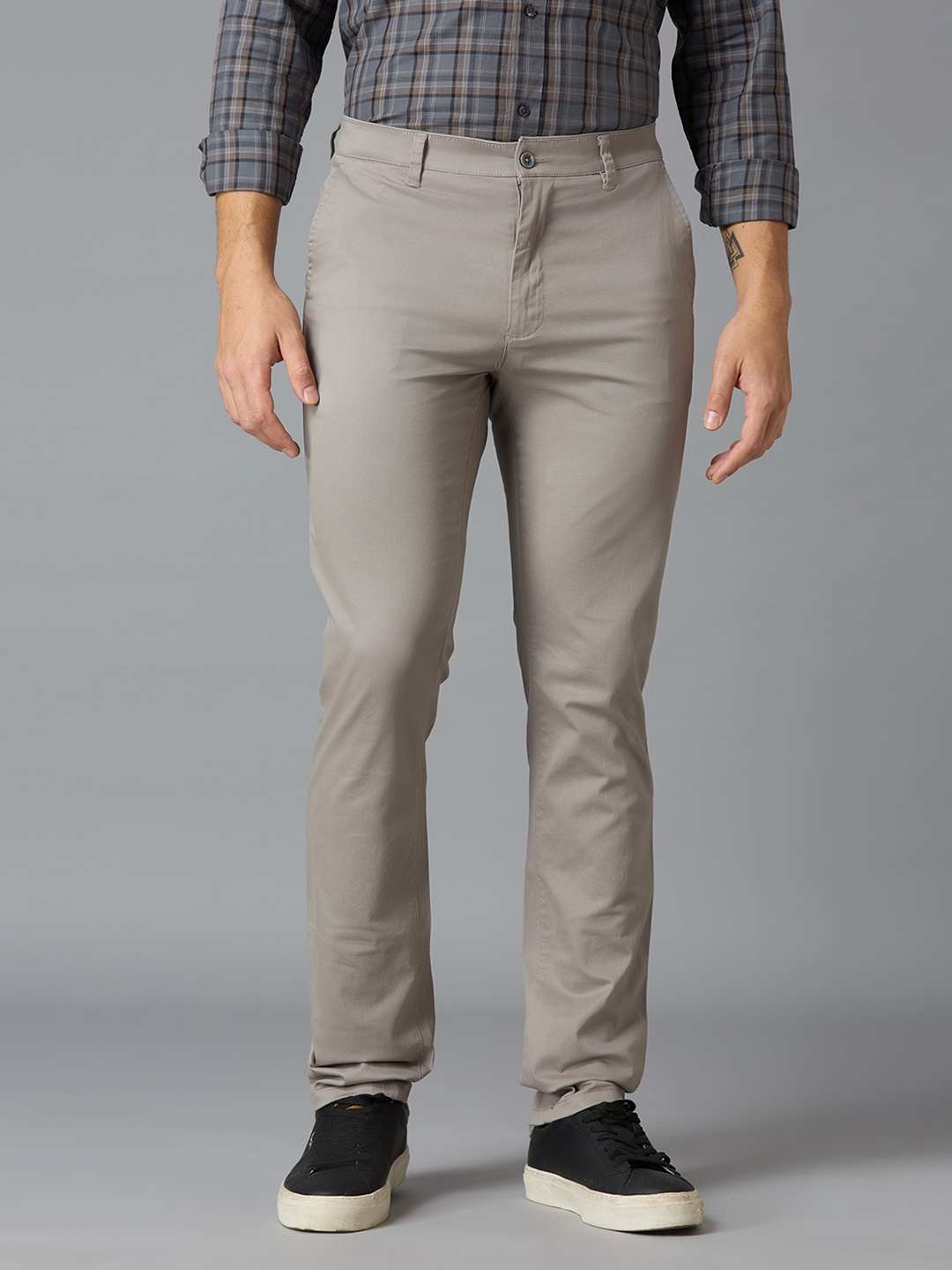 

Reid & Taylor Men Tailored Trousers, Grey