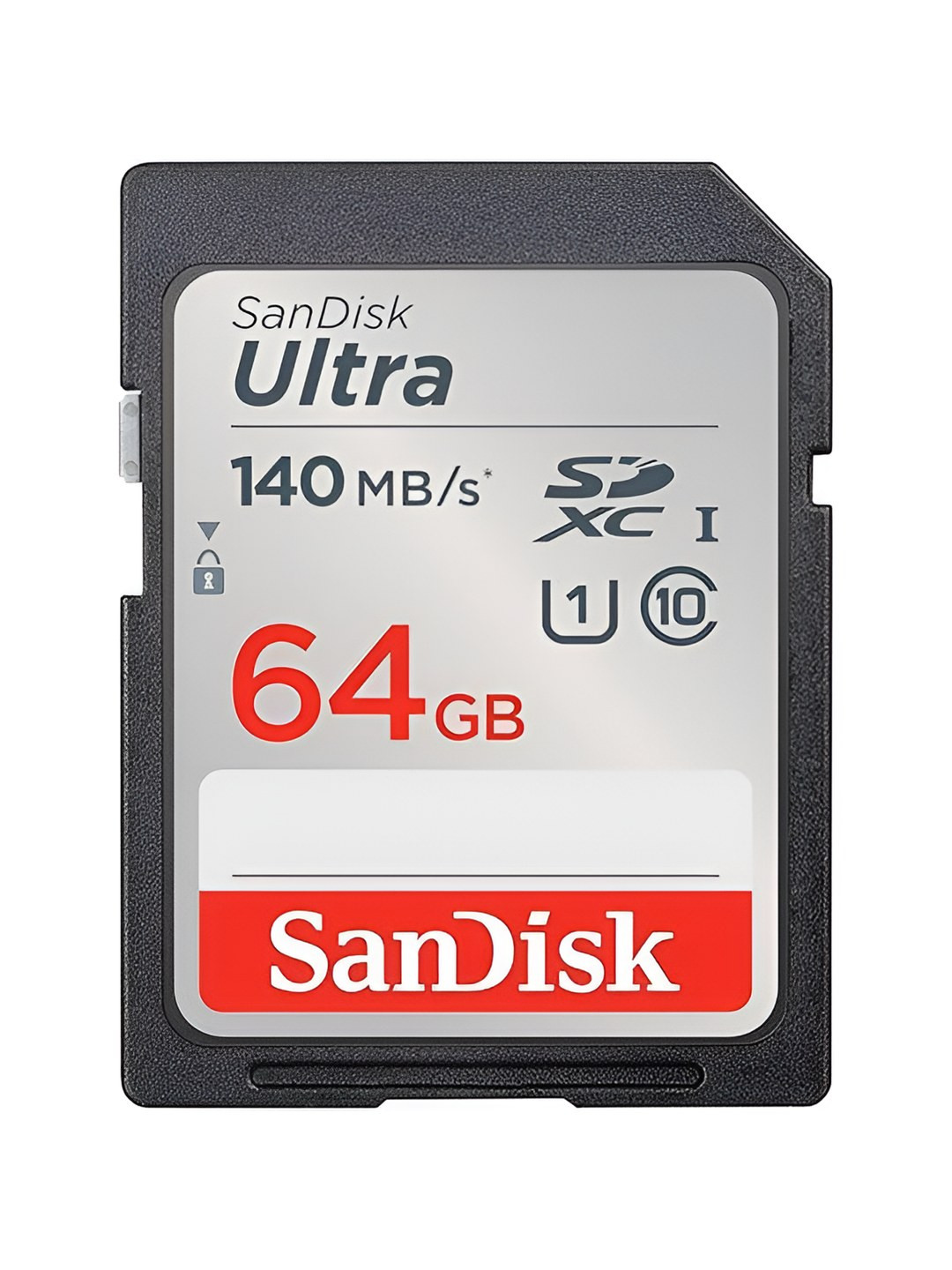 

Sandisk Ultra UHS 64GB SD Card 140MB/s For DSLR & Mirrorless Cameras, Grey