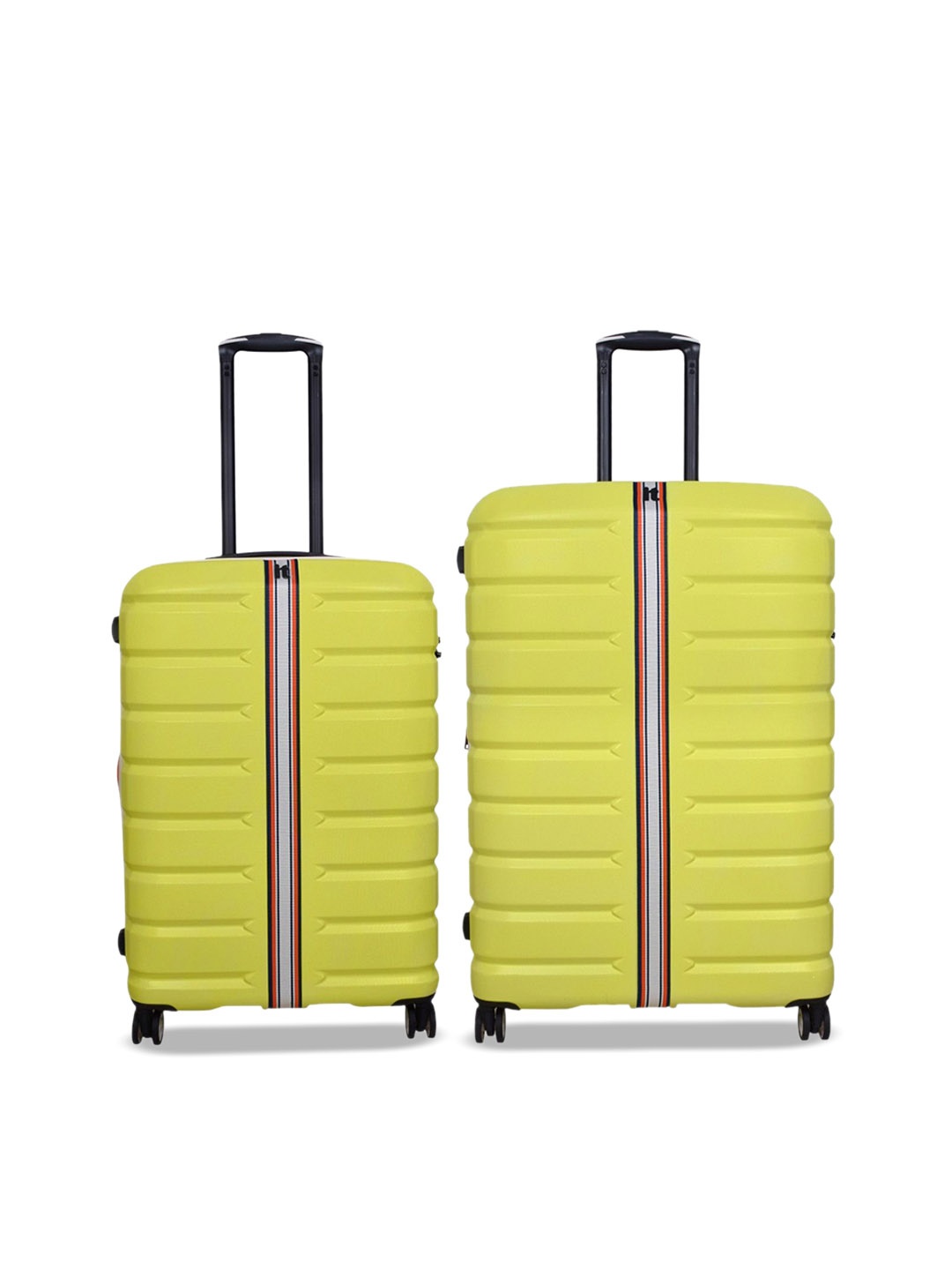 

IT luggage Set Of 2 Intertide Hard Sided Large Trolly Bags, Green