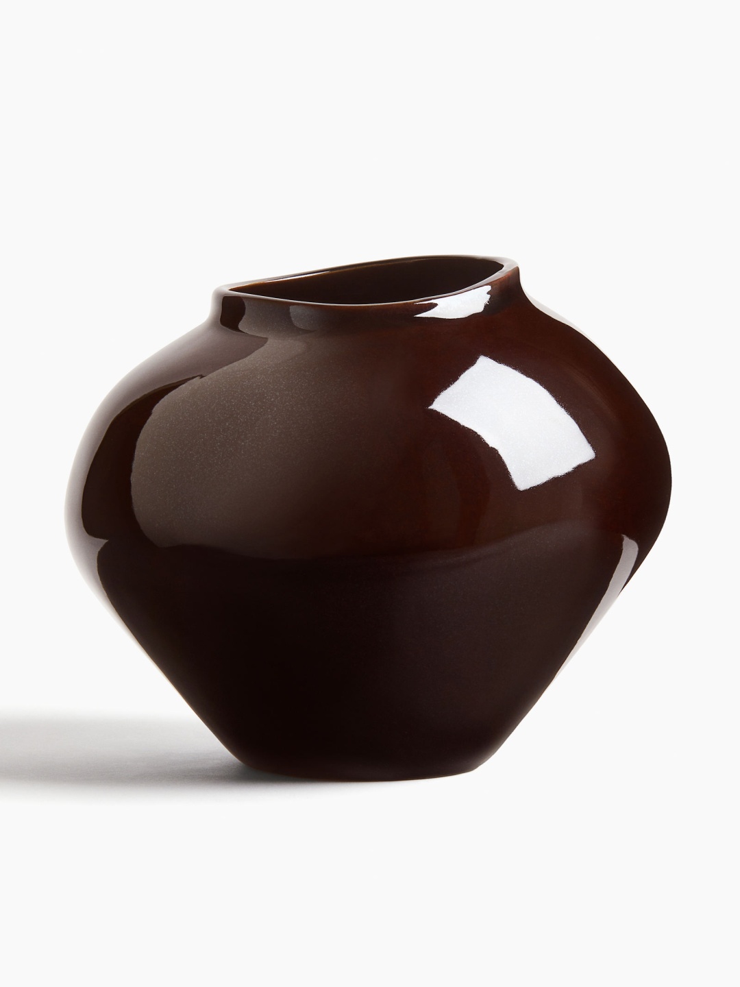 

H&M Brown Large Irregular Stoneware Vase