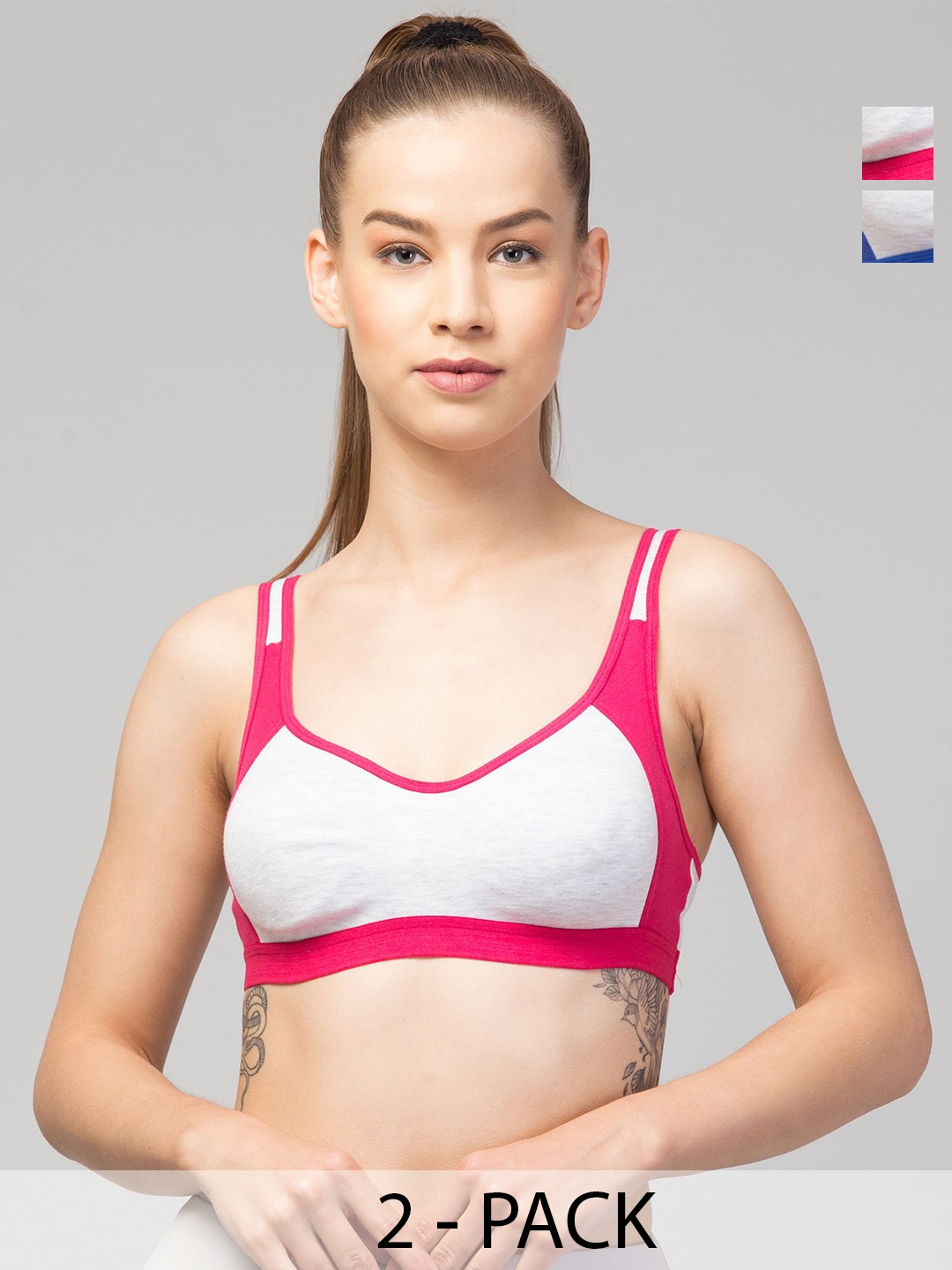 

CKARFE Bra Full Coverage, Blue