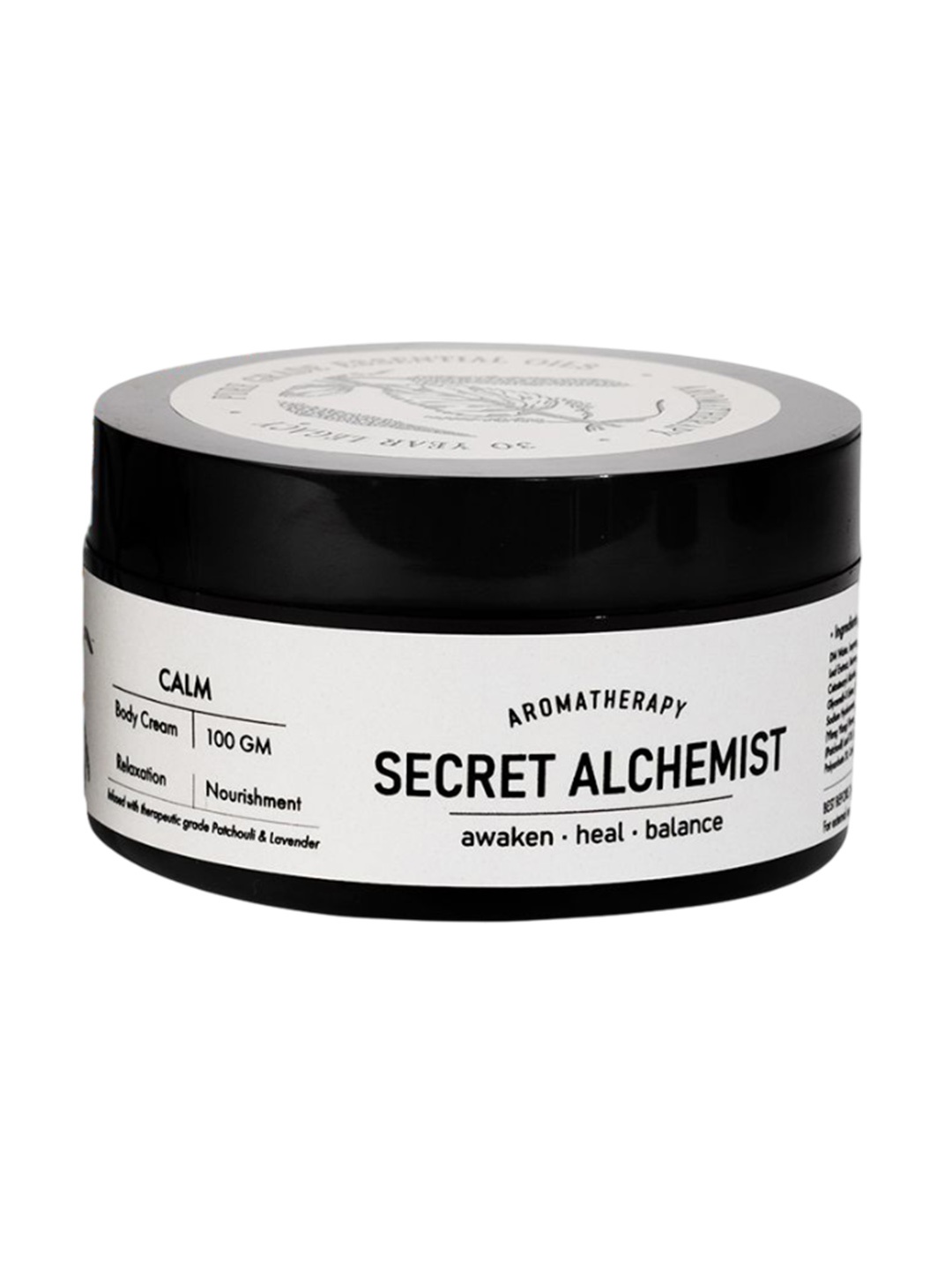 

Secret Alchemist Calm Body Cream For Relaxation - 100g, White