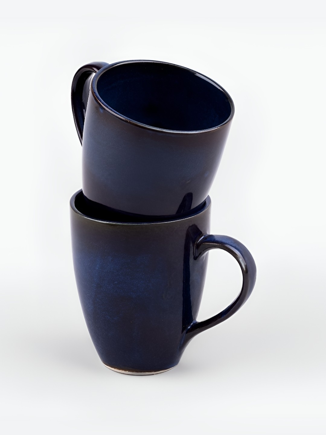 

Storepedia Blue Solid Ceramic Glossy Mugs Set of Cups and Mugs