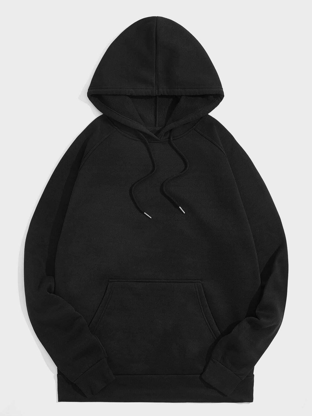 

ZEN1 FASHION Men Printed Hooded Sweatshirt, Black