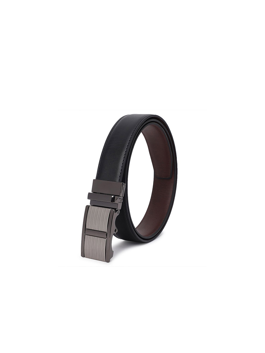 

Provogue Men Reversible Formal Belt, Black