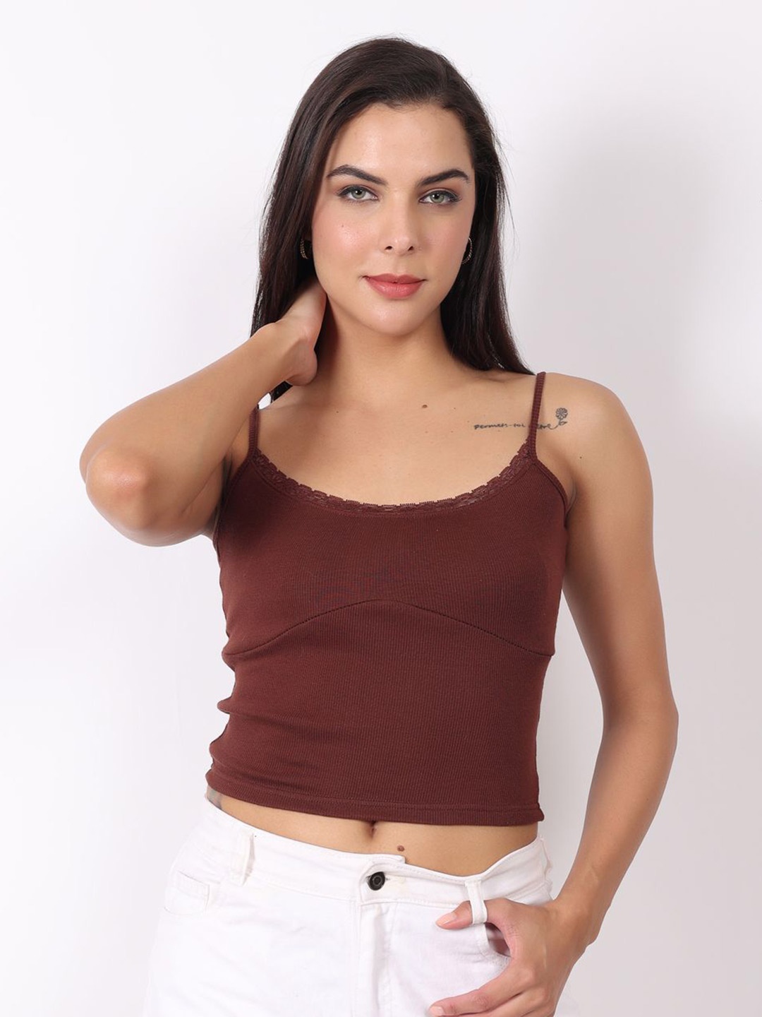 

SIGHTBOMB Cotton Top, Brown