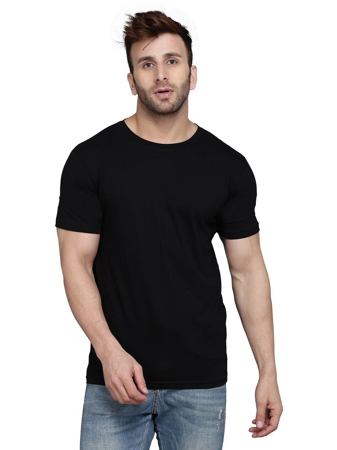 

WOOSTRO Men 2 Slim Fit T-shirt, Rust