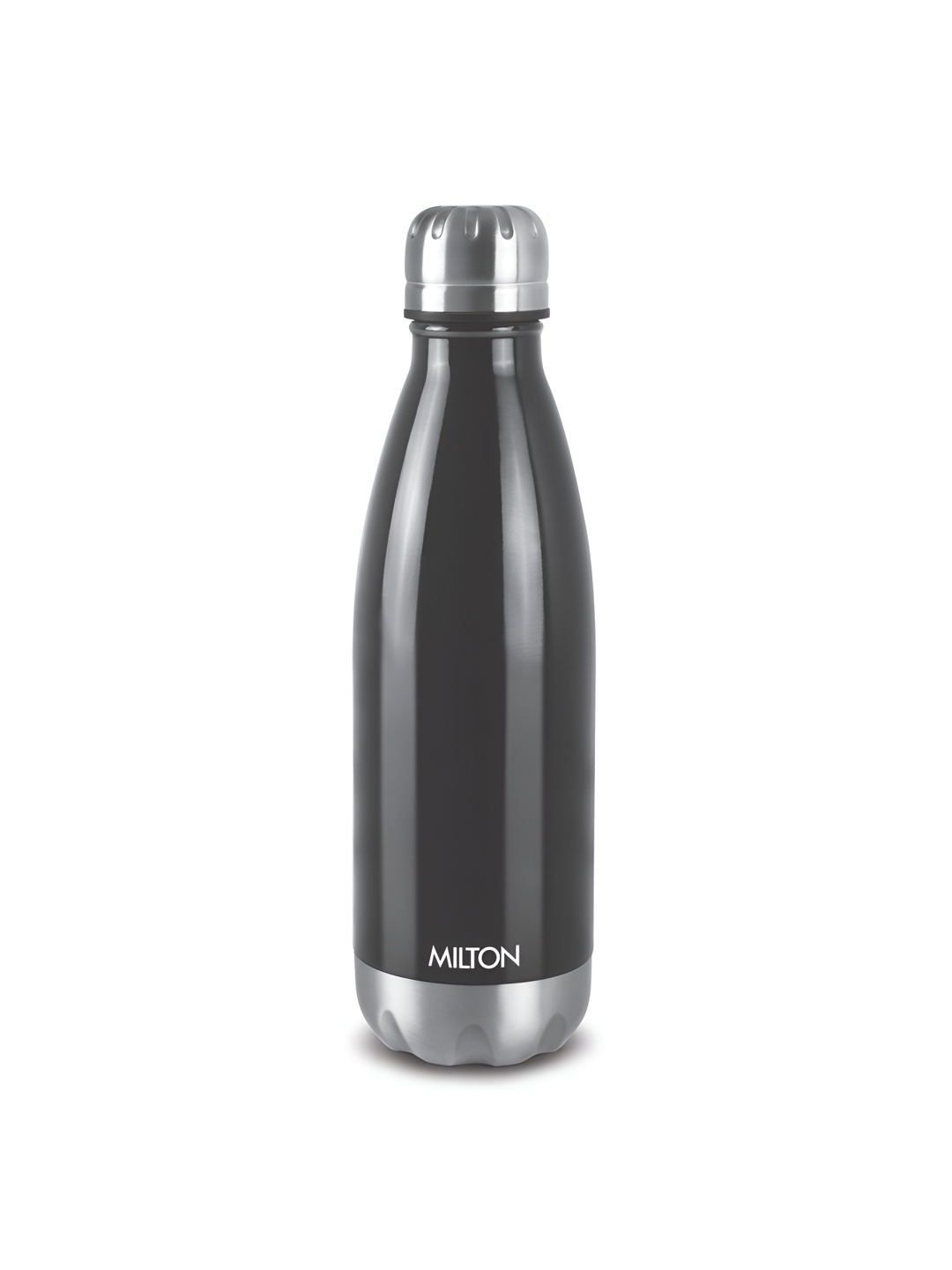 

Milton Duo DLX 1000 Thermosteel Bottle 1000 ml Travel Bottle 24 Hours Hot and Cold, Black