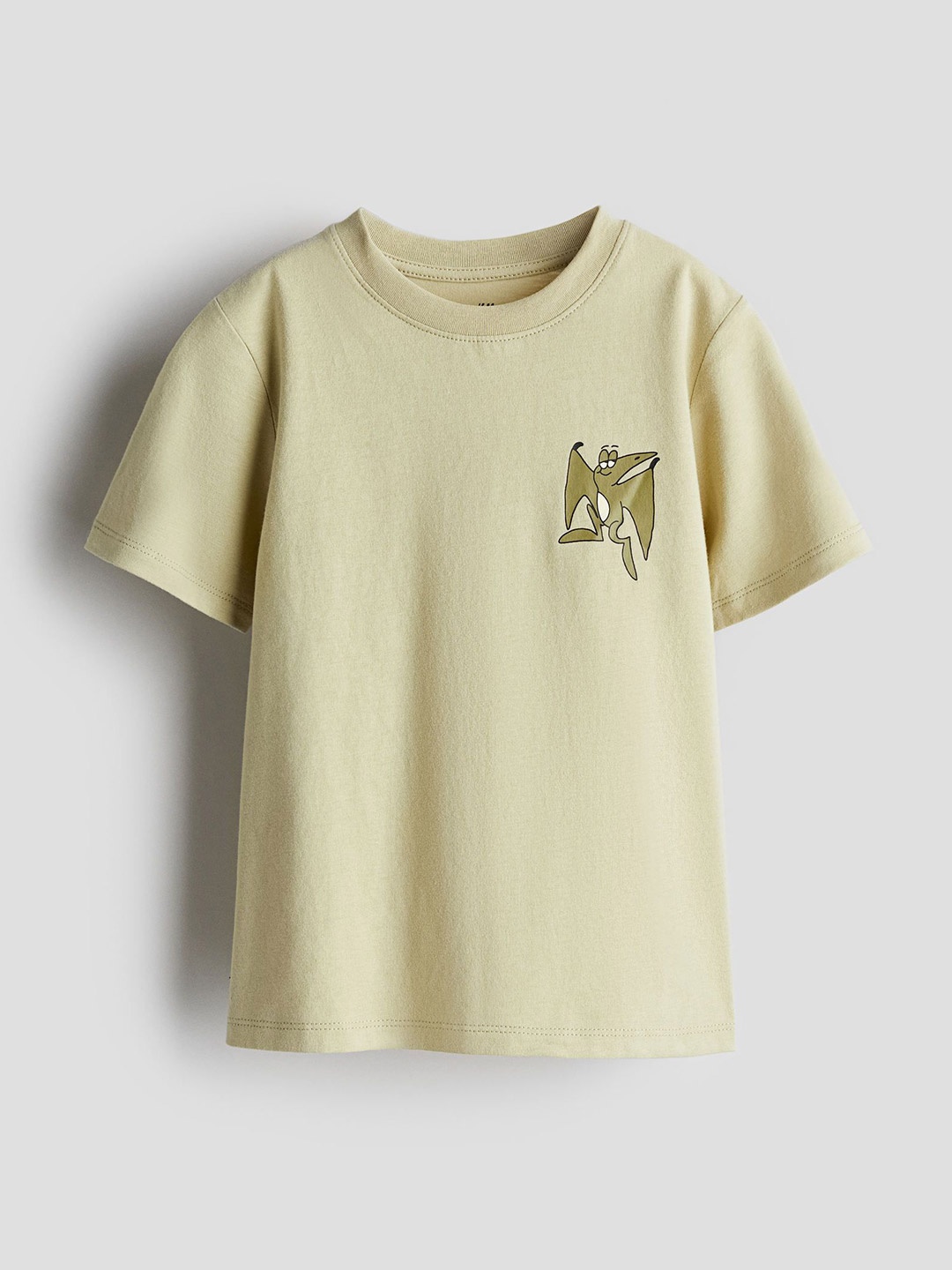 

H&M Printed T-shirt, Beige