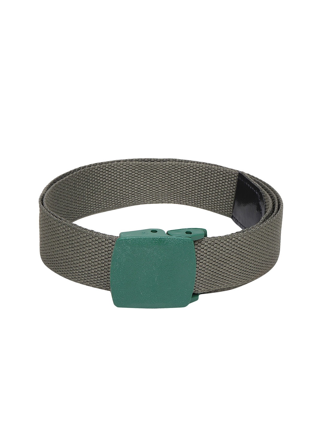 

Metronaut Men Textured Formal Belt, Olive