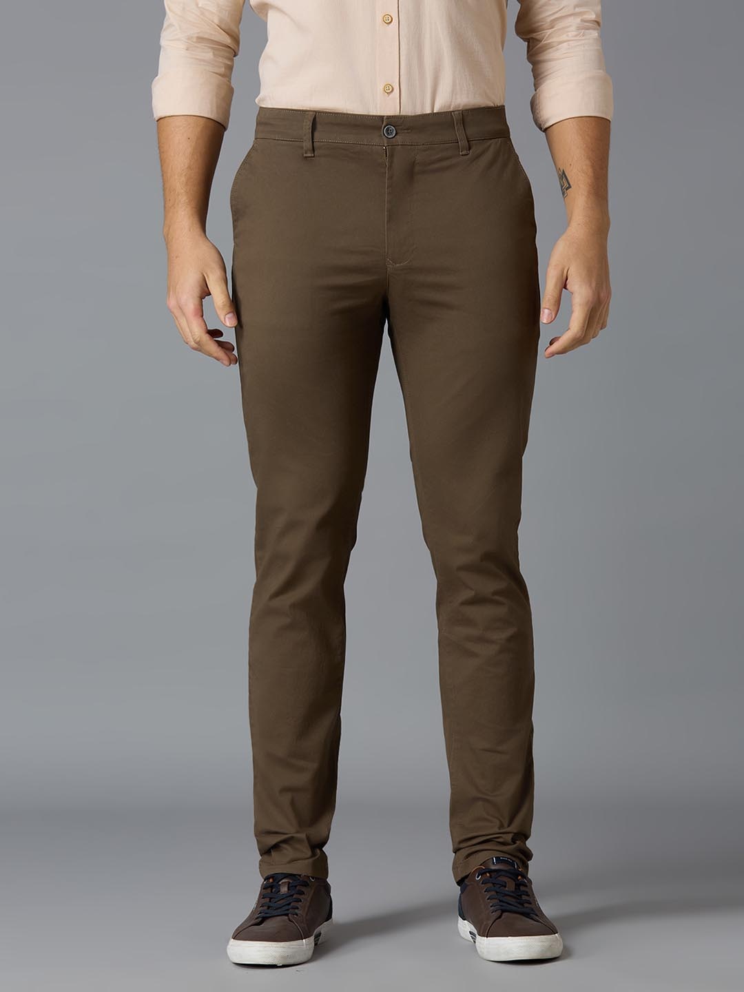 

Reid & Taylor Men Tailored Trousers, Brown