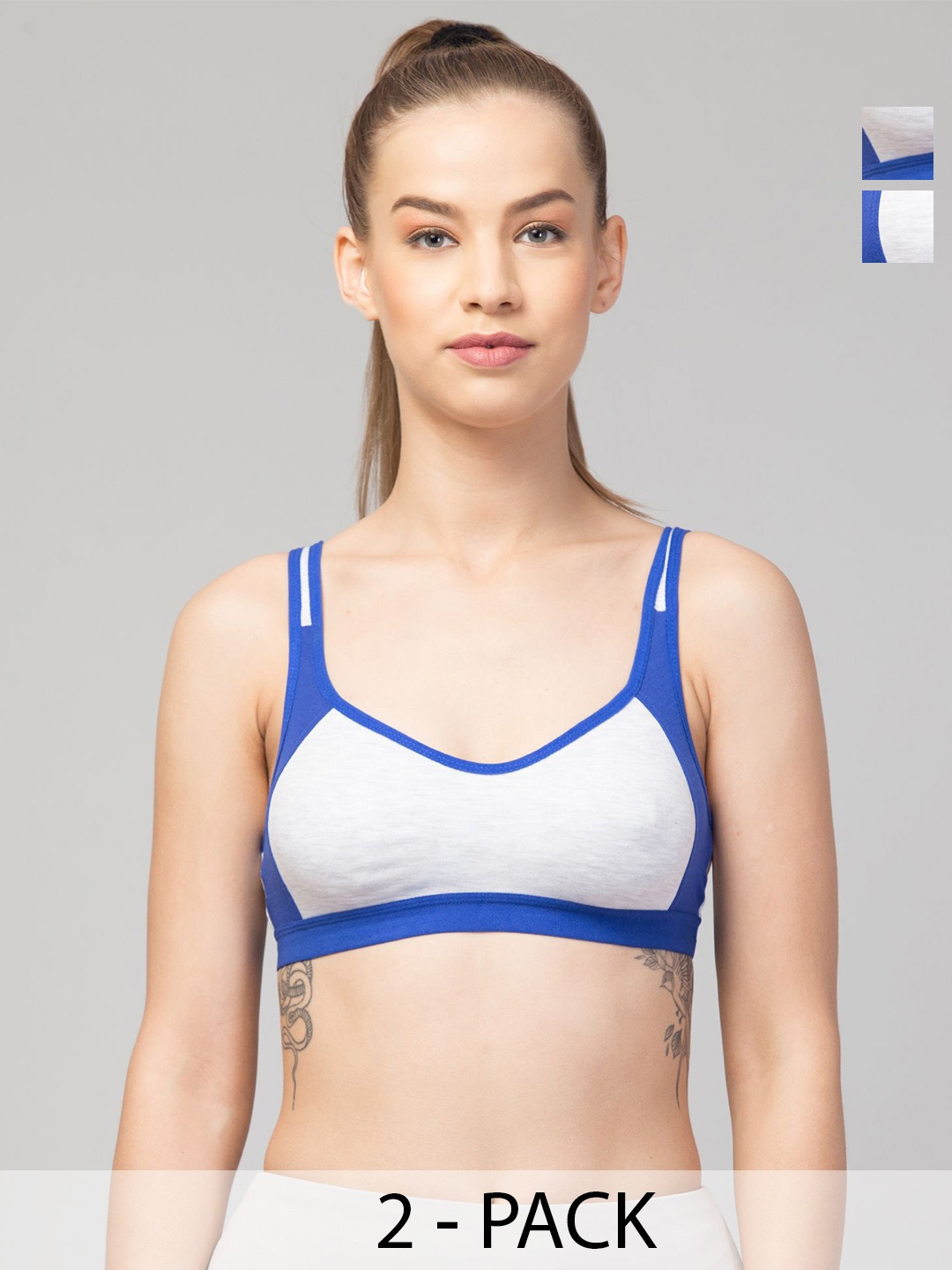 

CKARFE Bra Full Coverage, Blue