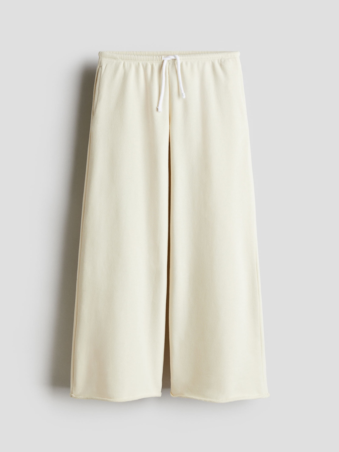 

H&M Wide-Leg Joggers, Beige