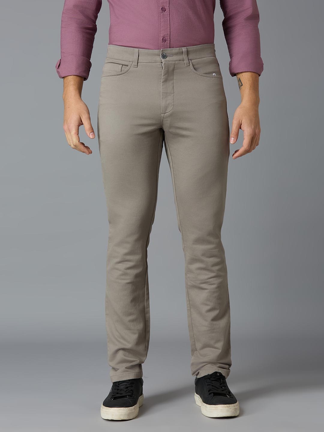 

Reid & Taylor Men Tailored Trousers, Grey