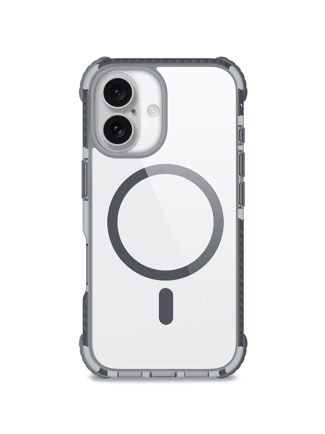 

DailyObjects Reflex MagSafe Shield Case iPhone 16 Plus Back Case, Transparent