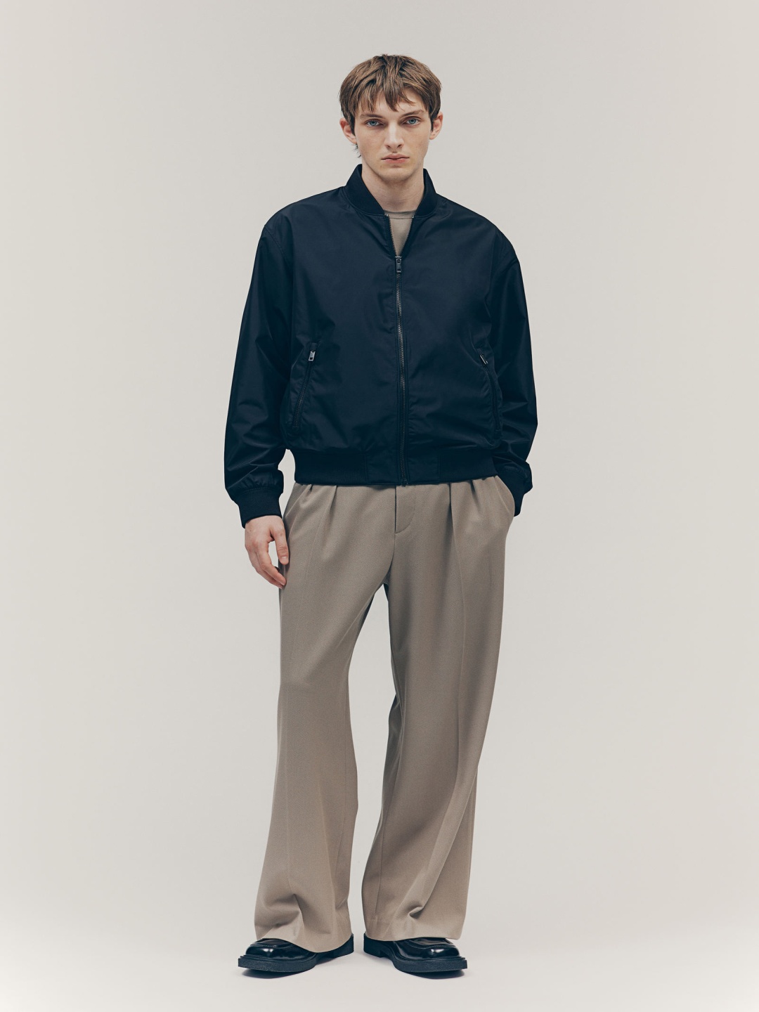 

H&M Regular Fit Lightweight Bomber Jacket, Teal