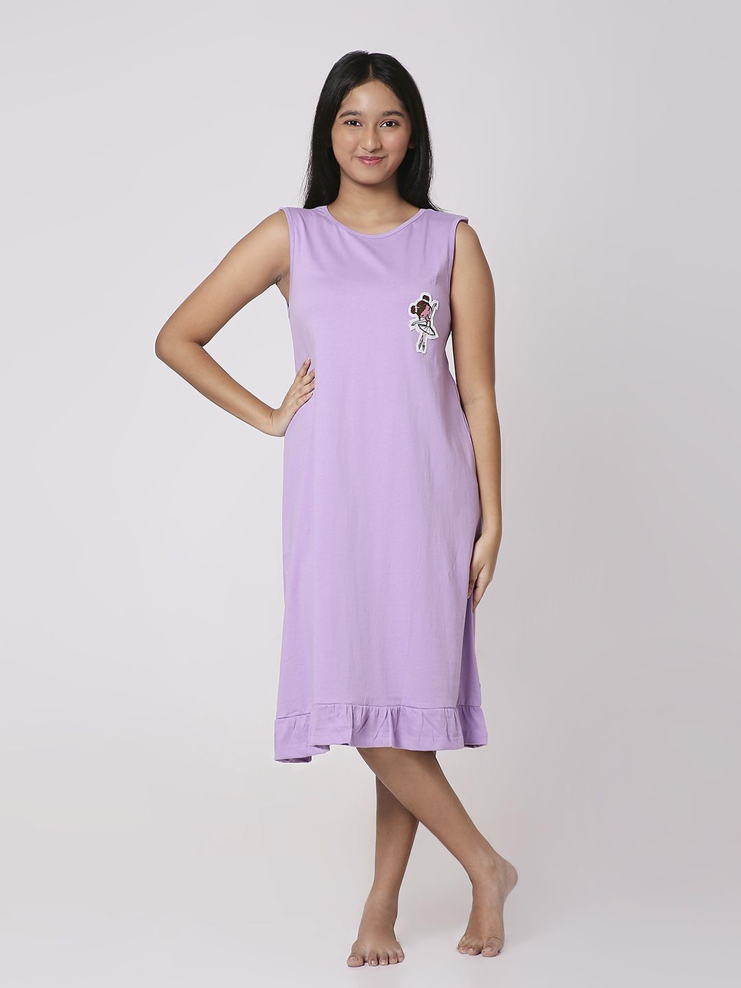 

TotzTouch Girls Night Dress, Purple