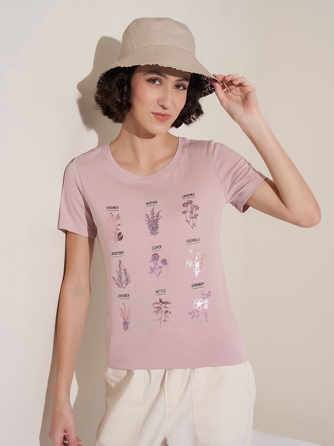 

Honey by Pantaloons Cotton Top, Mauve