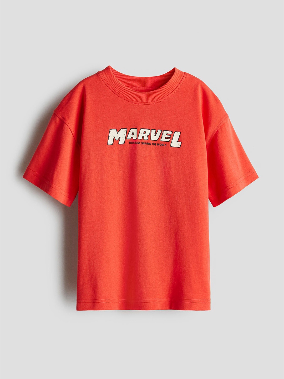 

H&M Printed T-shirt, Red