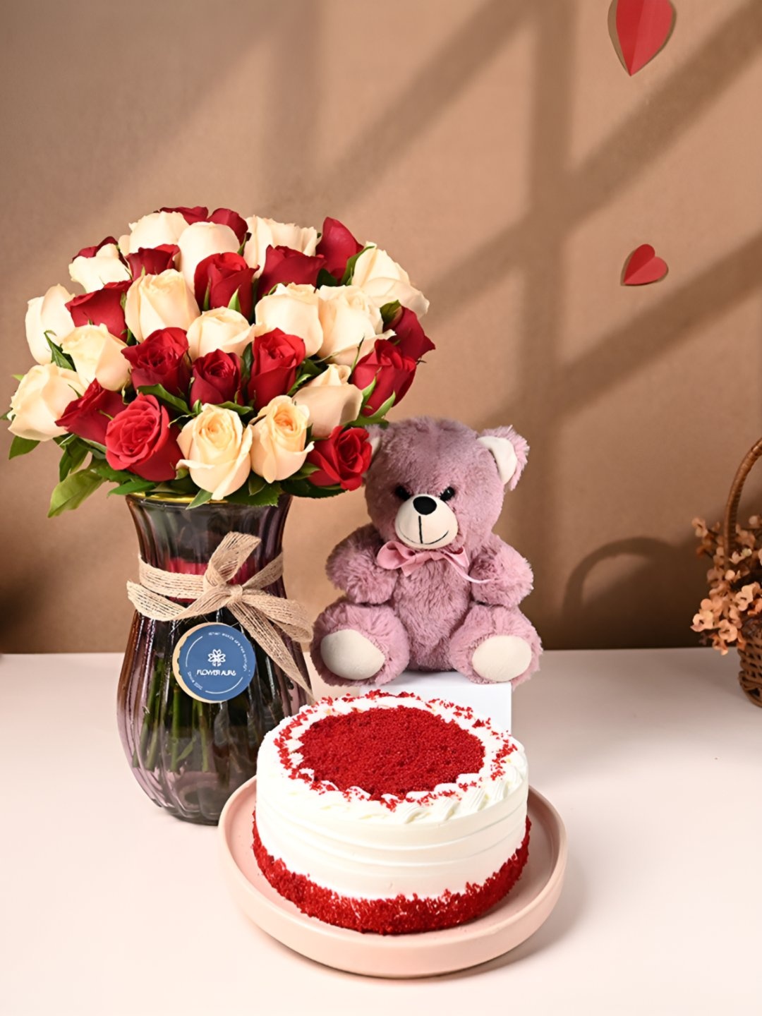 

Floweraura Red Velvet Round Cake -500g