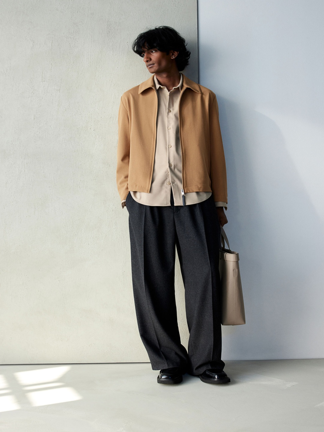 

H&M Regular Fit Jacket, Beige