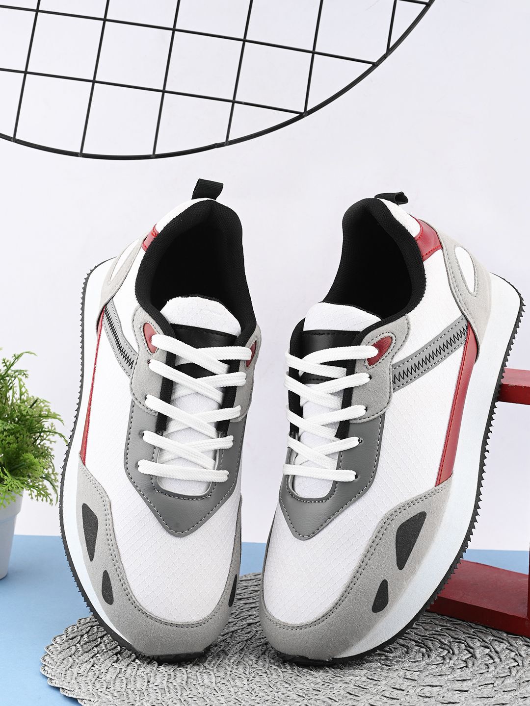 

Killer Men Lace-Ups Sneakers, Grey