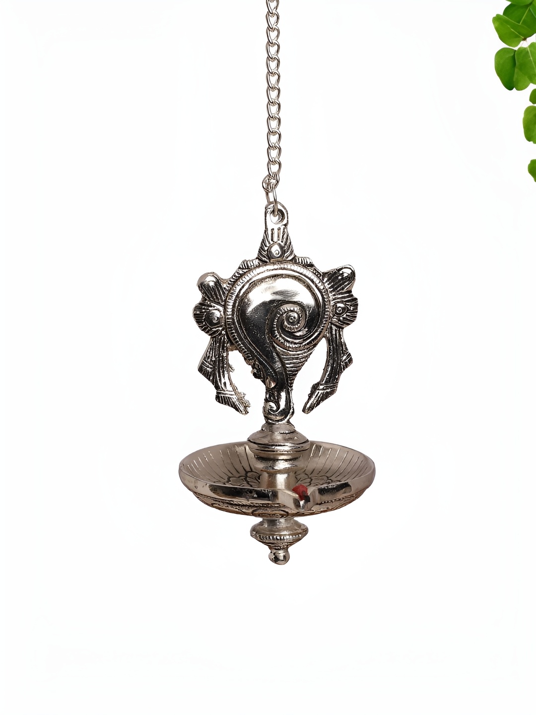 

INTERNATIONAL GIFT Silver-Toned Religious Idol Showpiece