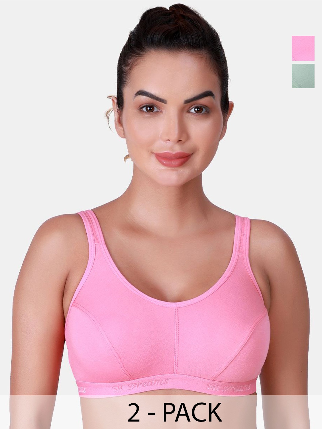 

SKDREAMS Bra Full Coverage, Pink