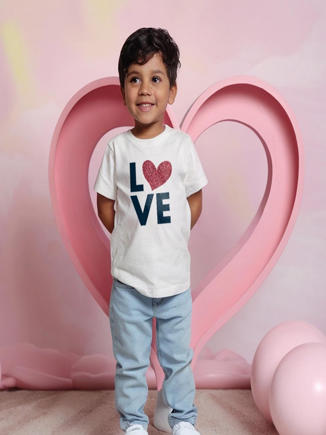 

FFLIRTYGO Kids Printed T-shirt, Grey