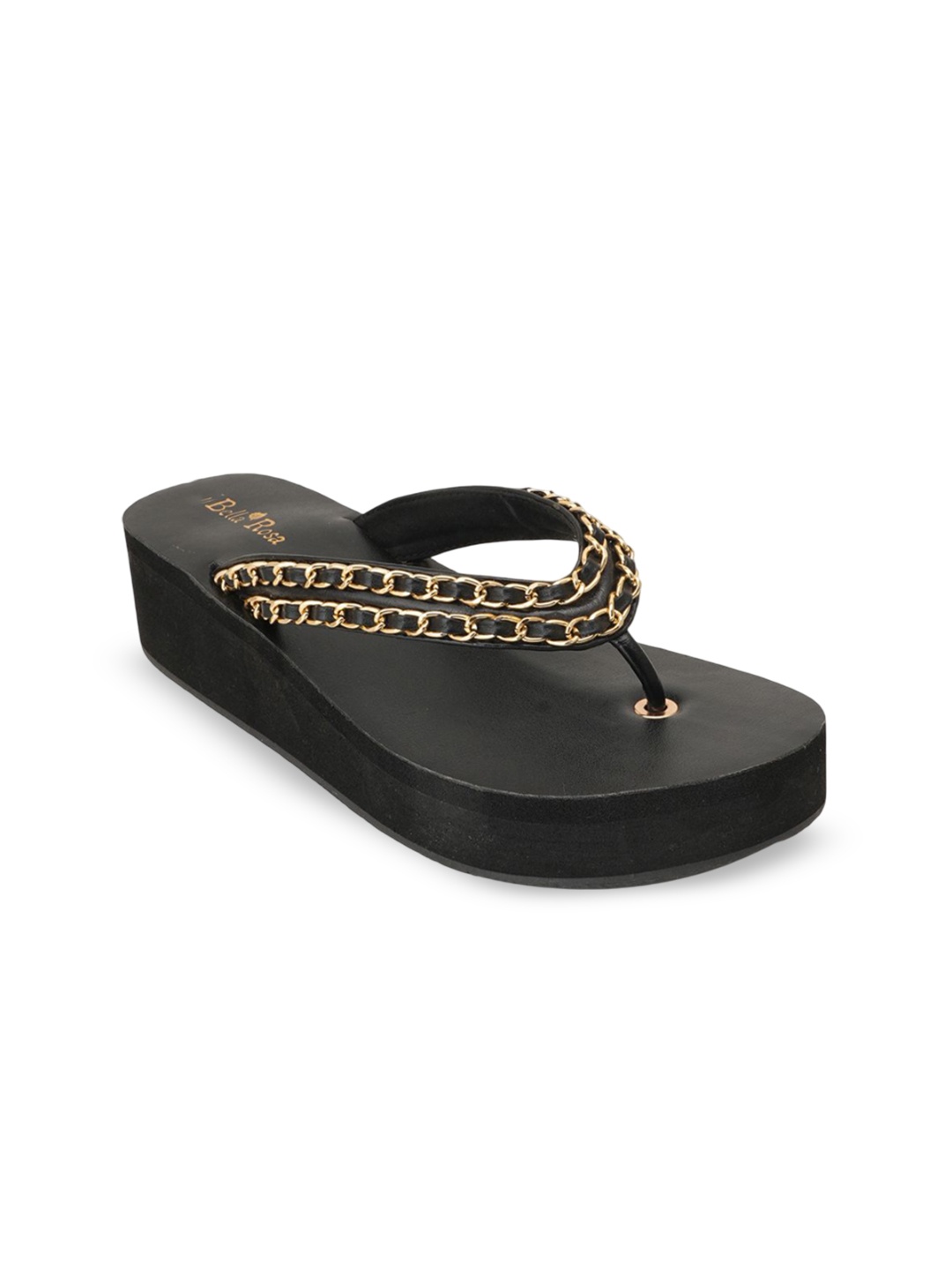 

Bella Rosa Platform Sandals, Black