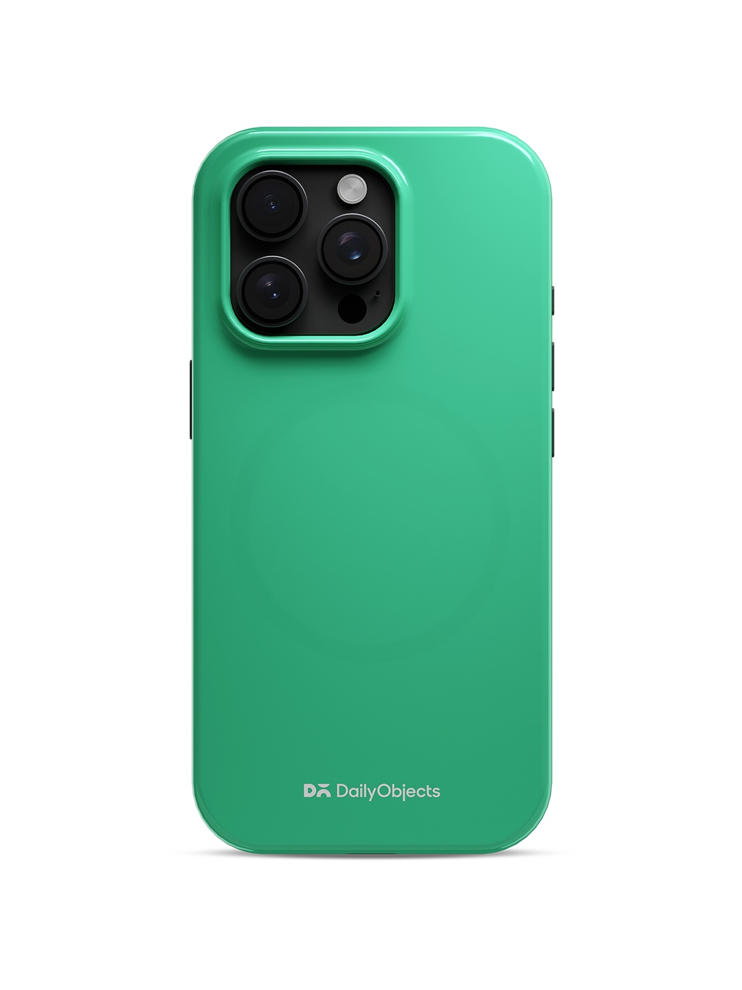 

DailyObjects Solid MagSafe iPhone 15 Pro Back Case, Green