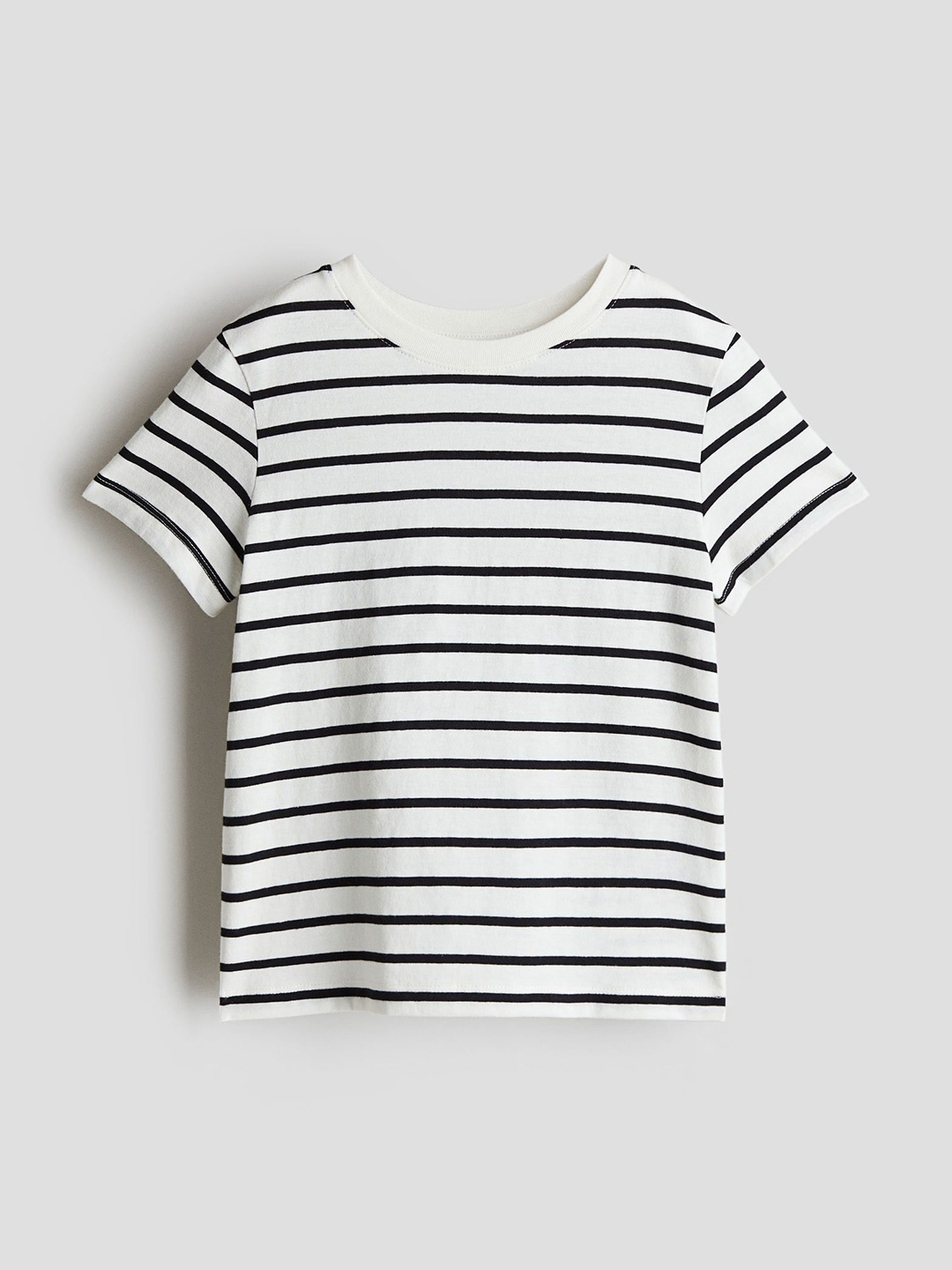 

H&M Cotton Jersey T-shirt, White