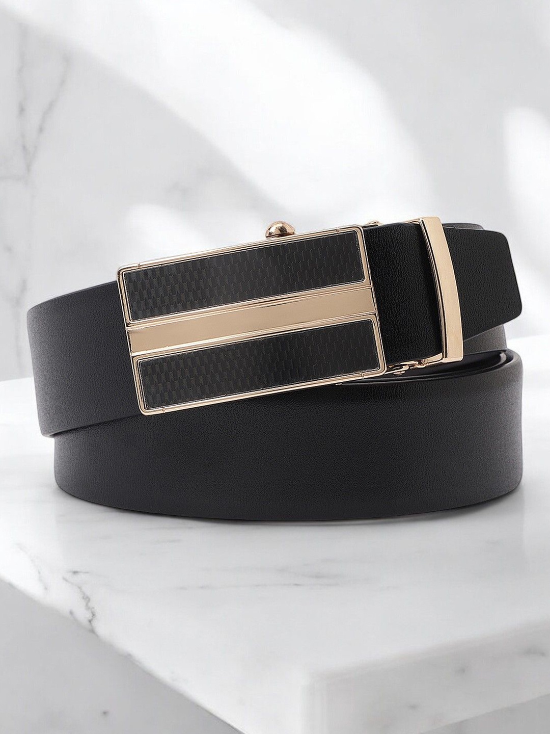 

Provogue Men Reversible Formal Belt, Black