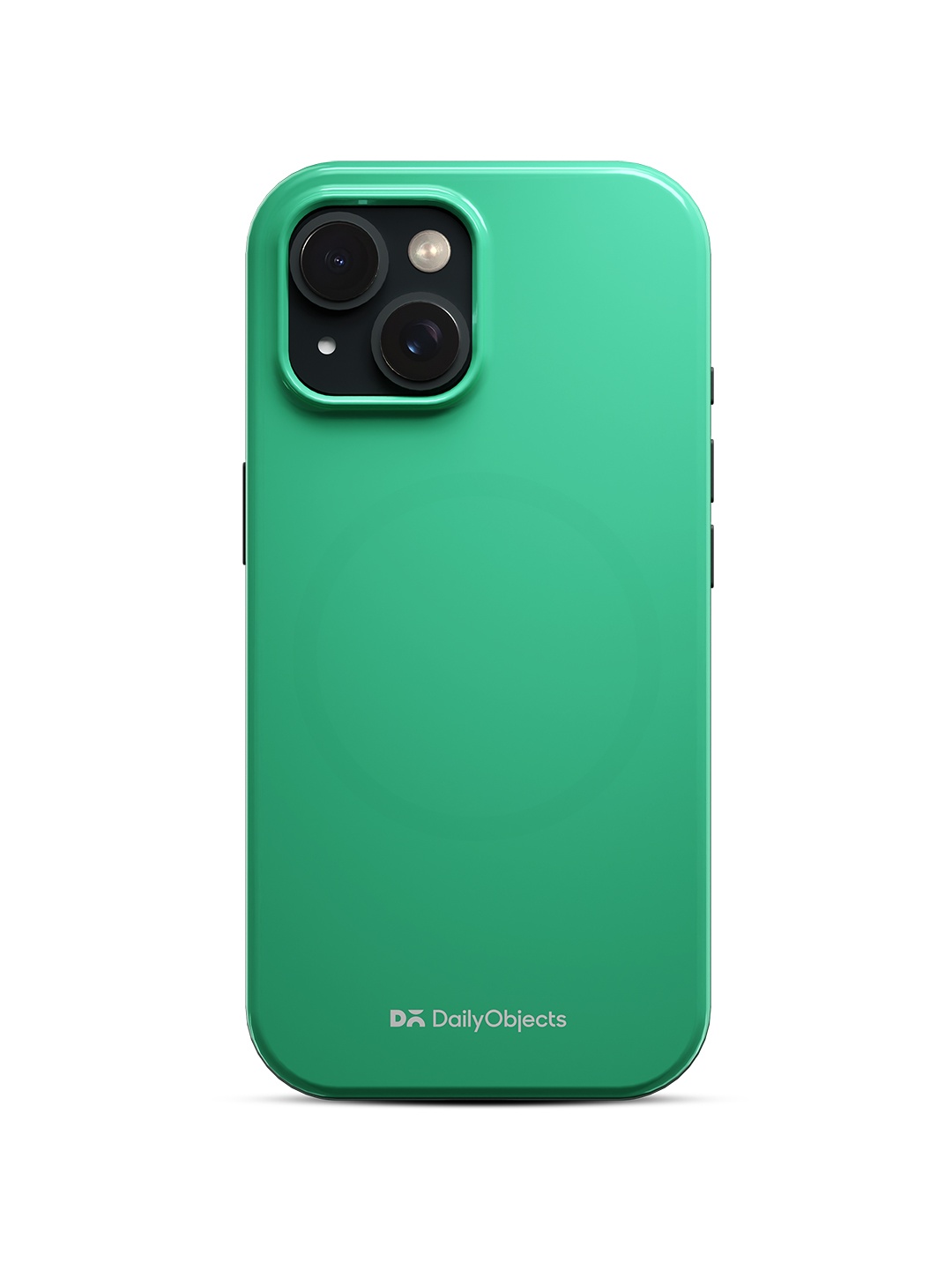 

DailyObjects Enamel Bumper MagSafe iPhone 13 Back Case, Green