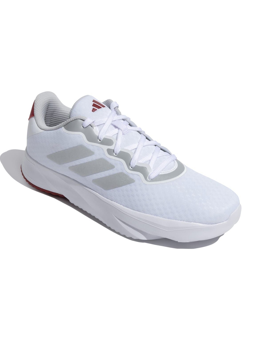 

ADIDAS Basic Run-Reflective Men Lace-Ups Running Shoes, White