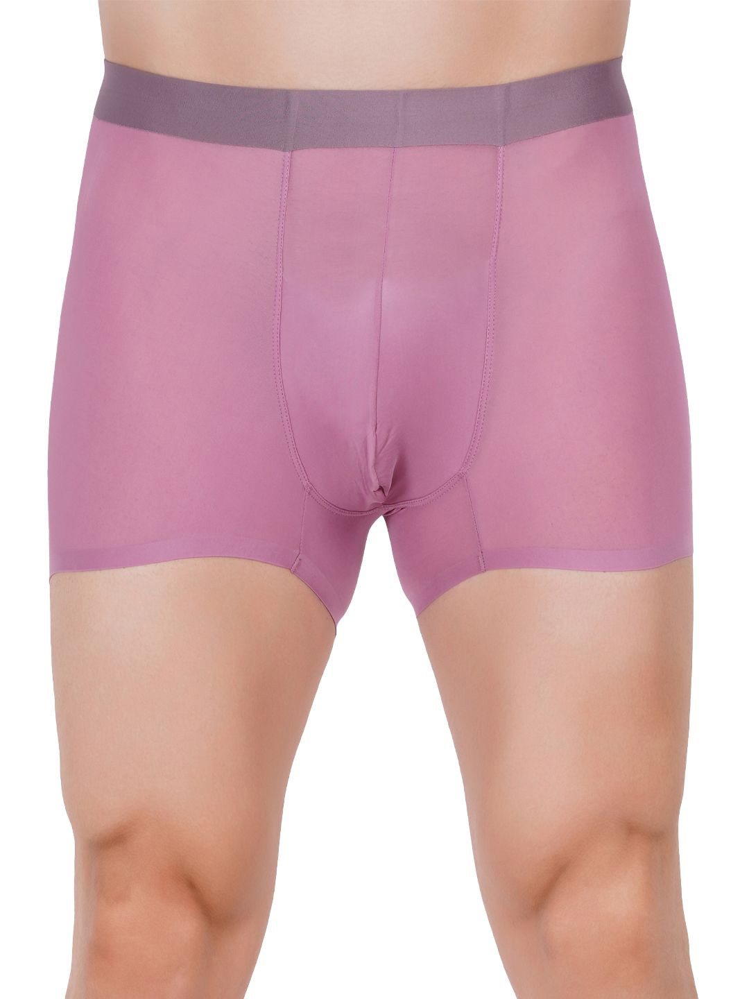 

AMOUREUX Men Outer Elasticated Trunk M7085, Pink