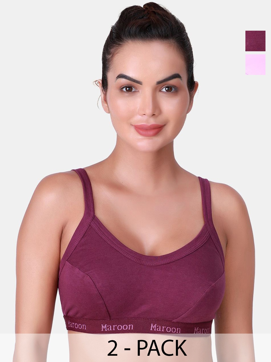 

SKDREAMS Bra Full Coverage, Pink