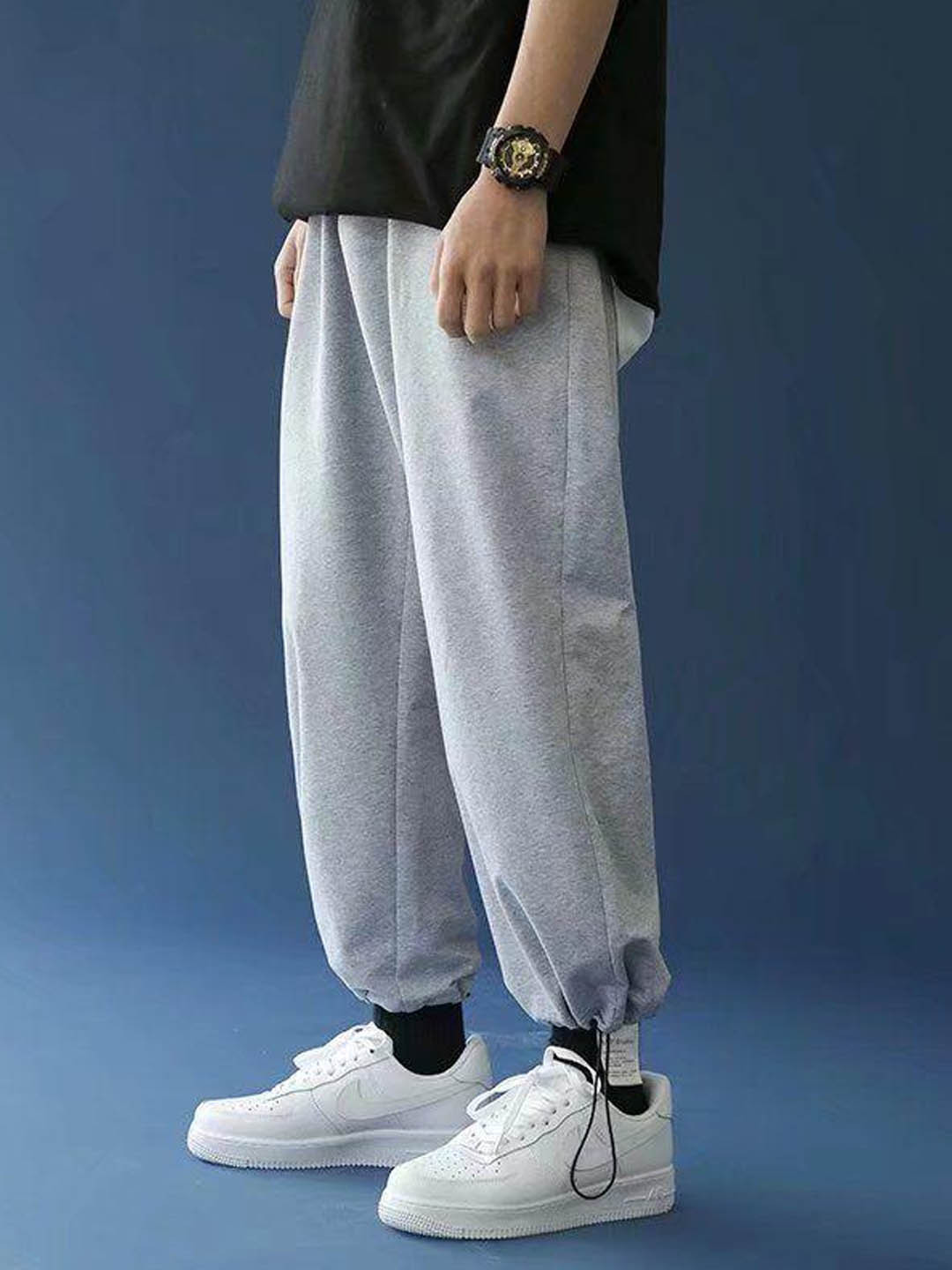 

StyleCast Men Joggers Trousers, Grey