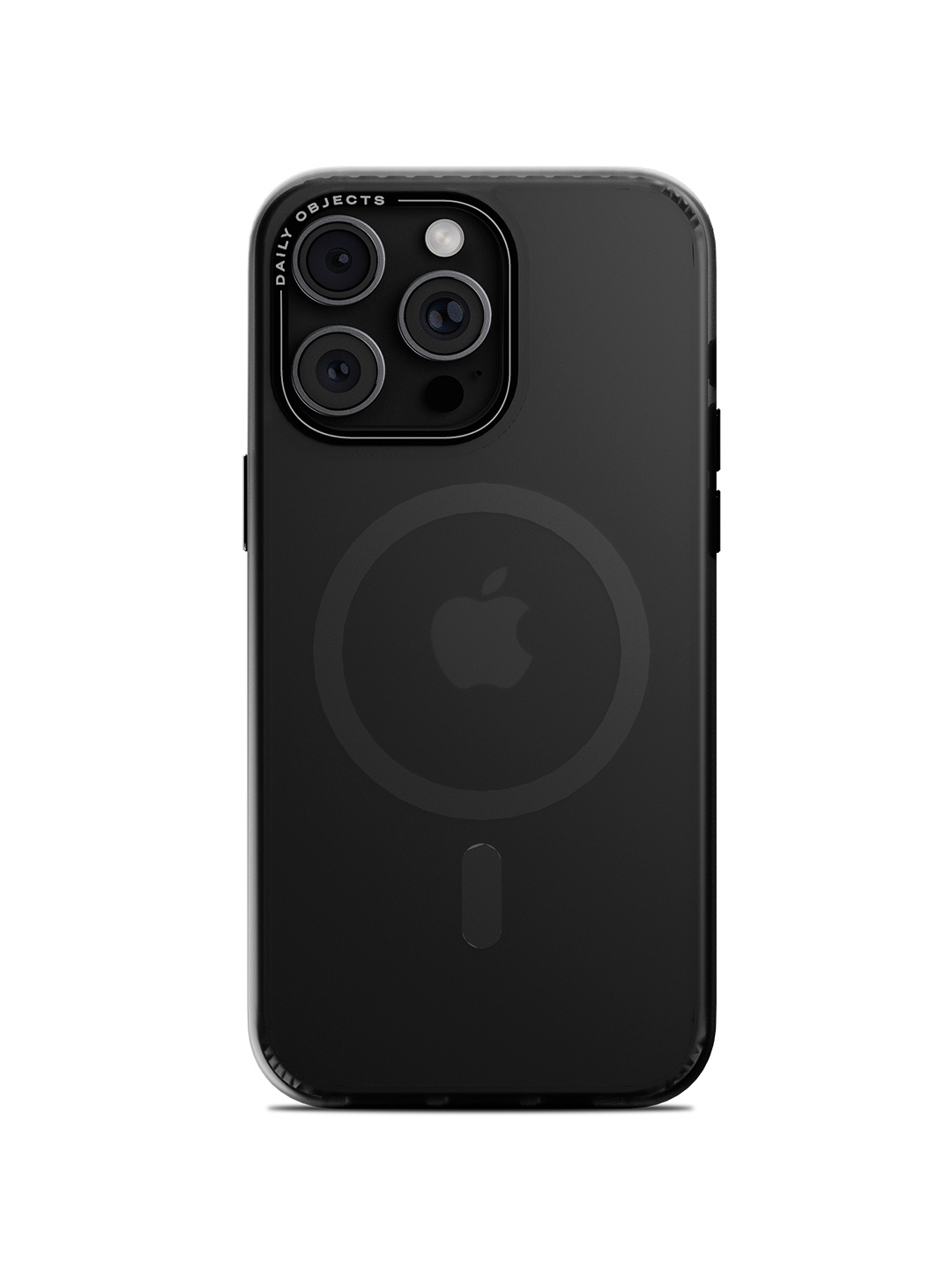 

DailyObjects Solid Nimbus MagSafe iPhone 12 Pro Max Back Case, Black