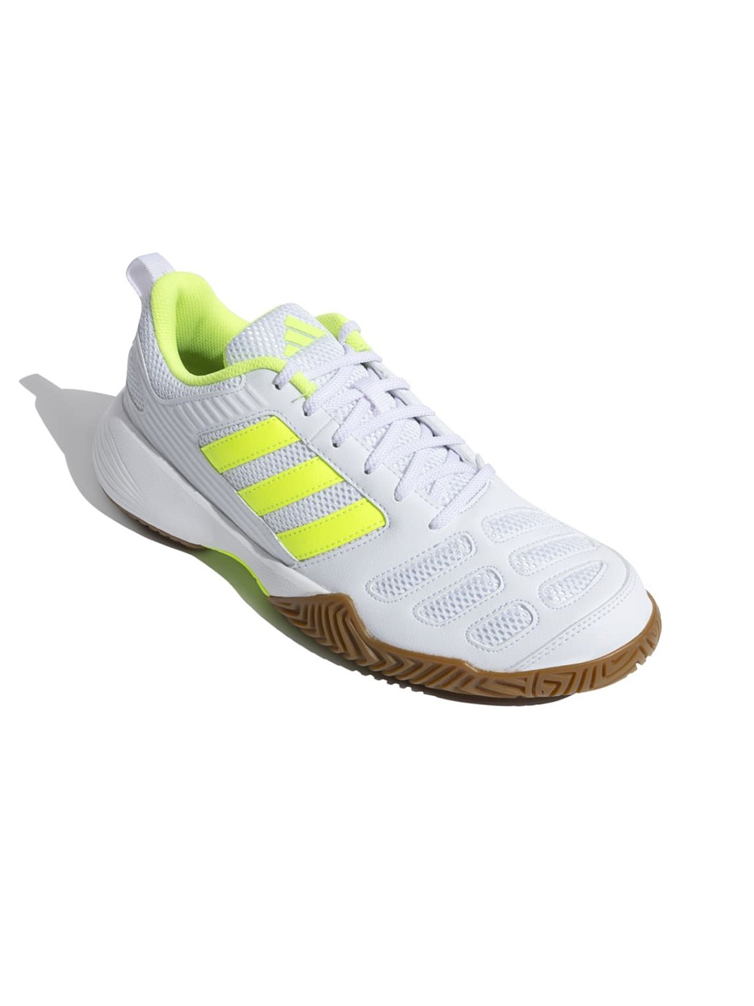 

ADIDAS Indoor Swing Unisex Lace-Ups Training Shoes, White