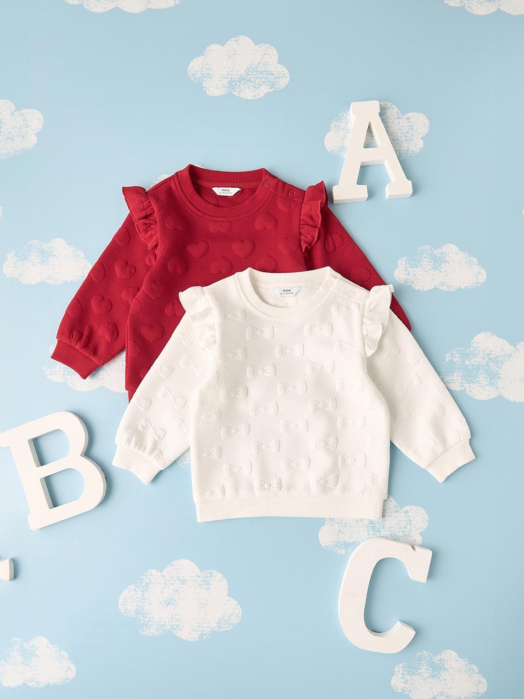 

max Girls Sweatshirt, Red