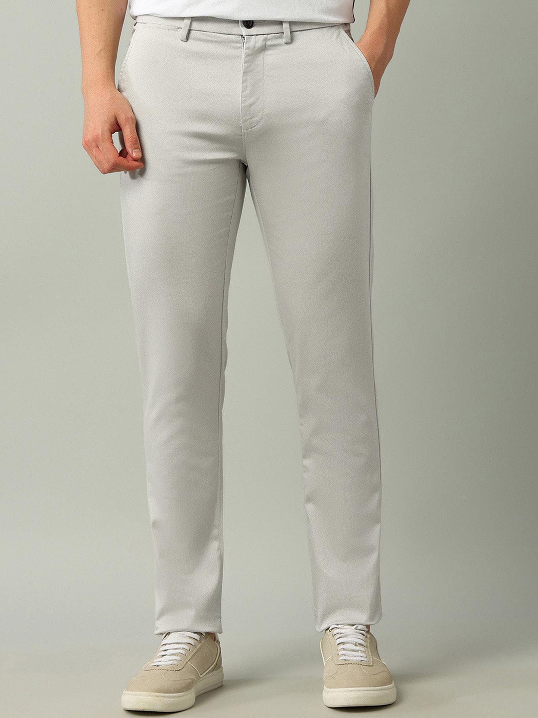 

Arrow Sport Men Slim Fit Chinos Trousers, White