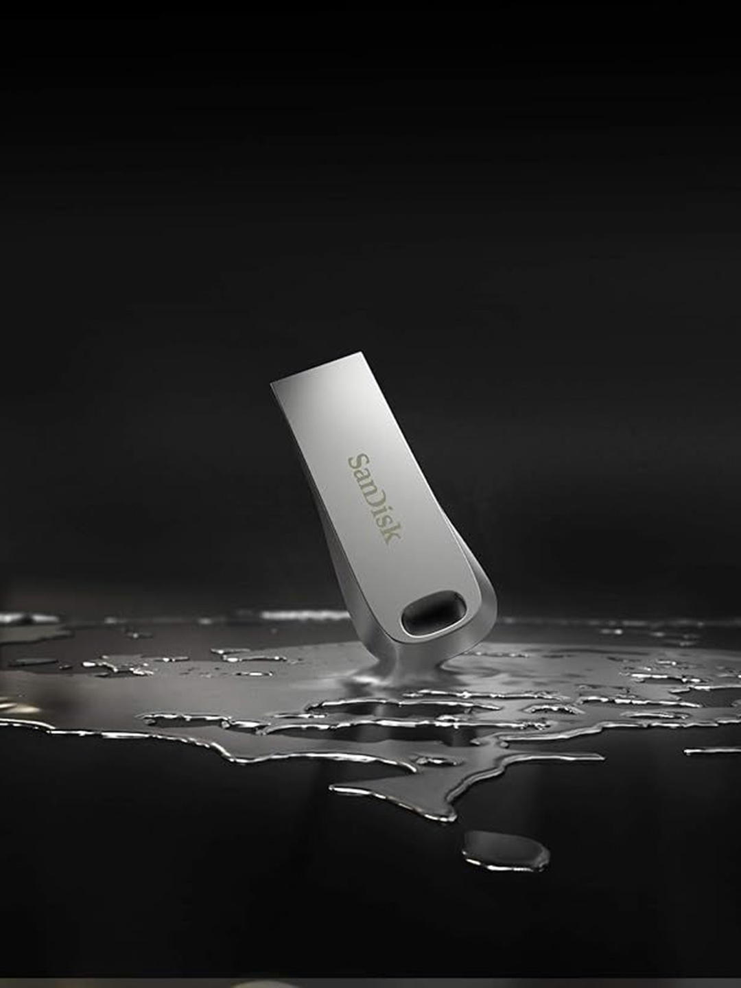 

Sandisk Ultra Luxe USB 3.2 Flash Drive 128 GB Upto 400MB/s, Silver