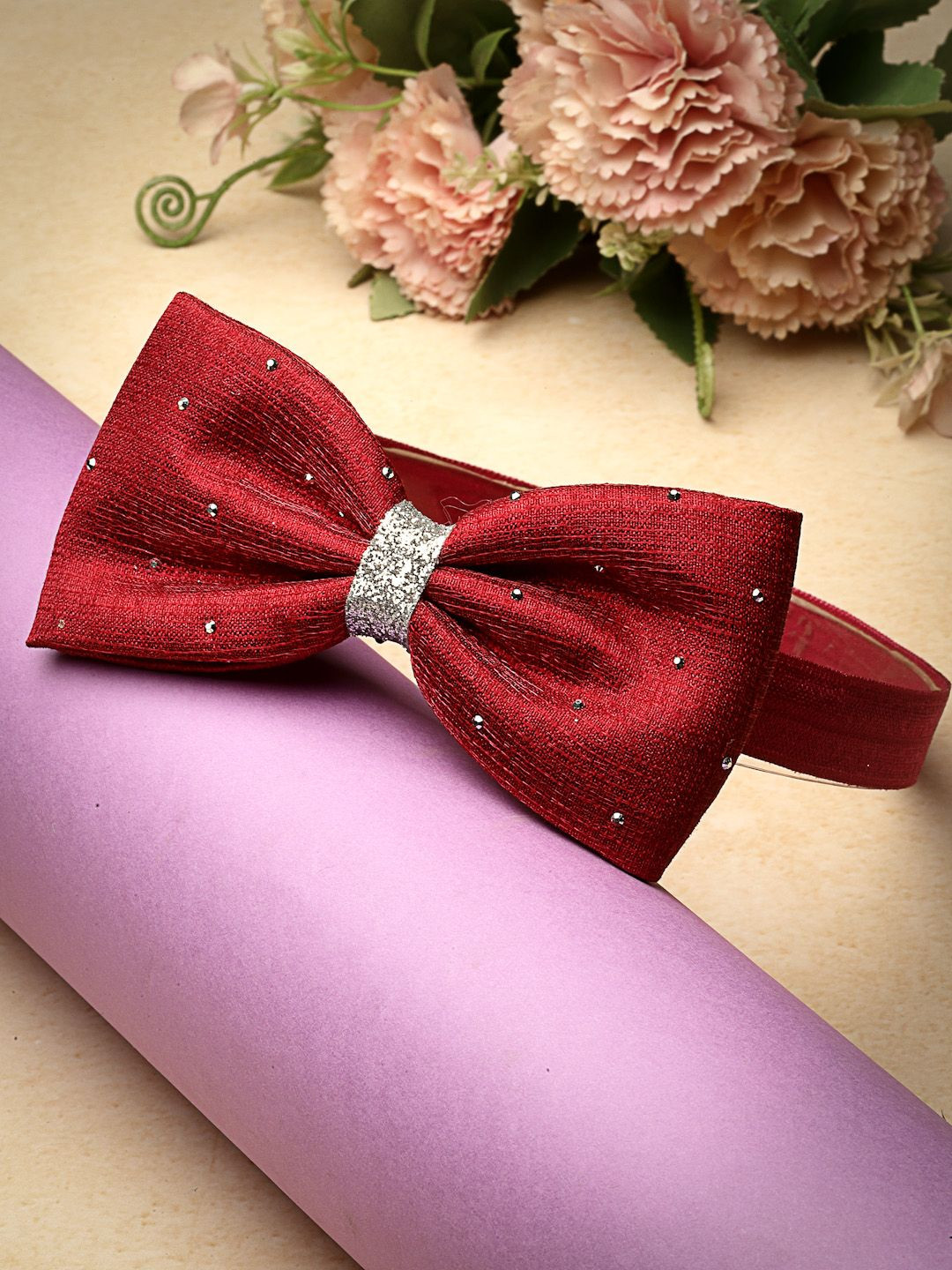 

Stoln Girls Embellished Hairband, Burgundy