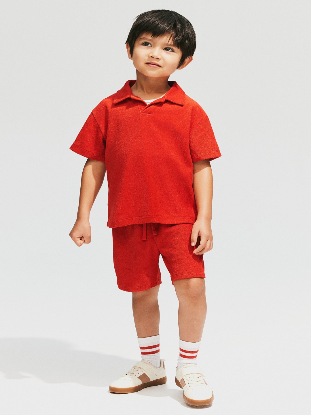 

H&M Boys 2-Piece Terry Set, Red