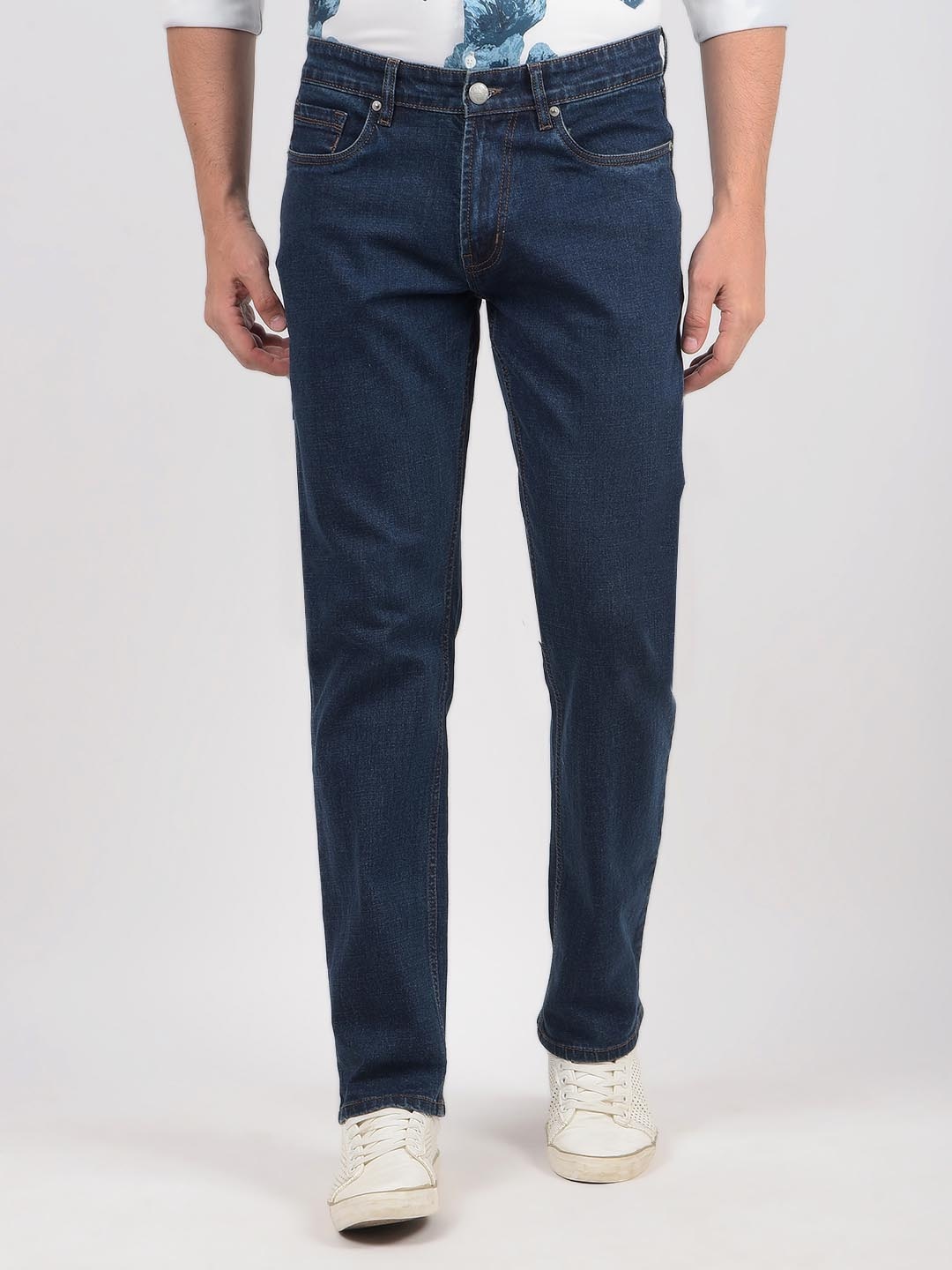 

Numero Uno Men Stretchable Regular Fit Jeans, Blue