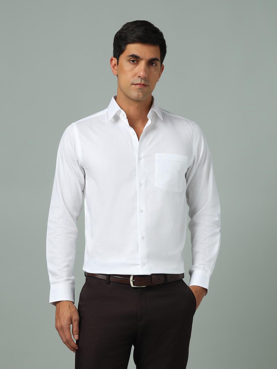 

Arrow Iconic Liberty Classic Regular Fit Solid Shirt, White