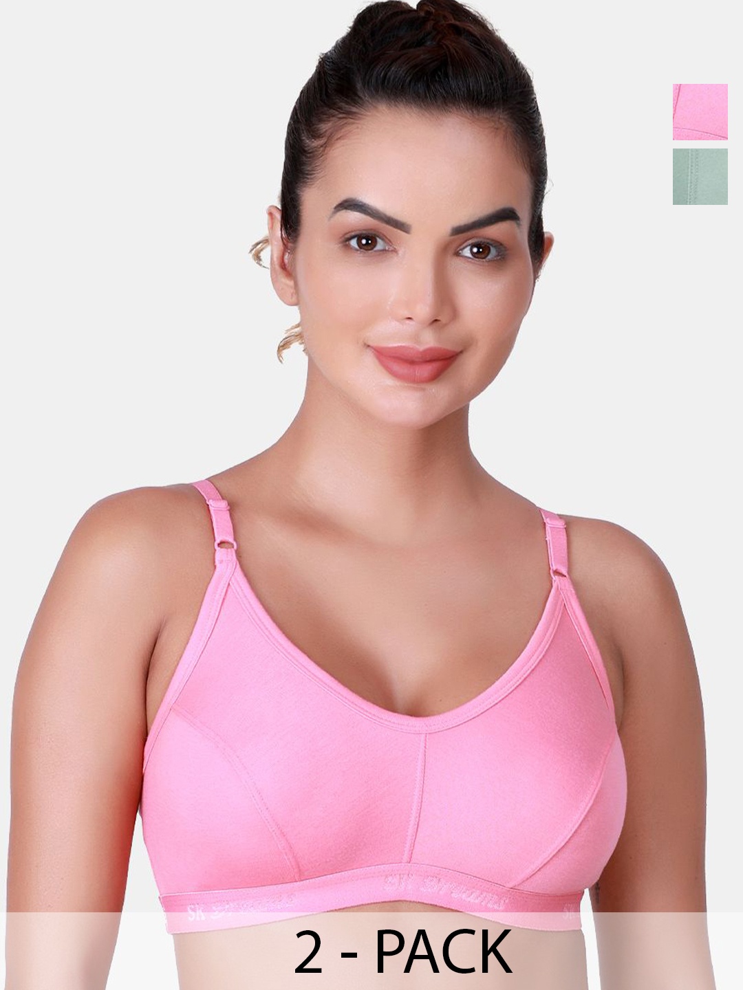 

SKDREAMS Bra Full Coverage, Olive