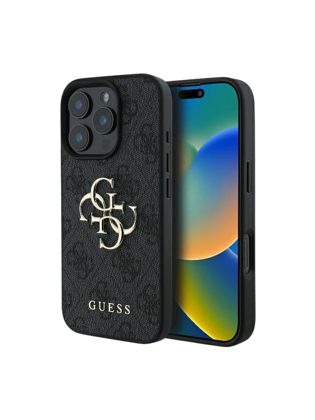 

CG MOBILE Typography Printed iPhone 16 Pro Back Case Mobile Accessories, Grey