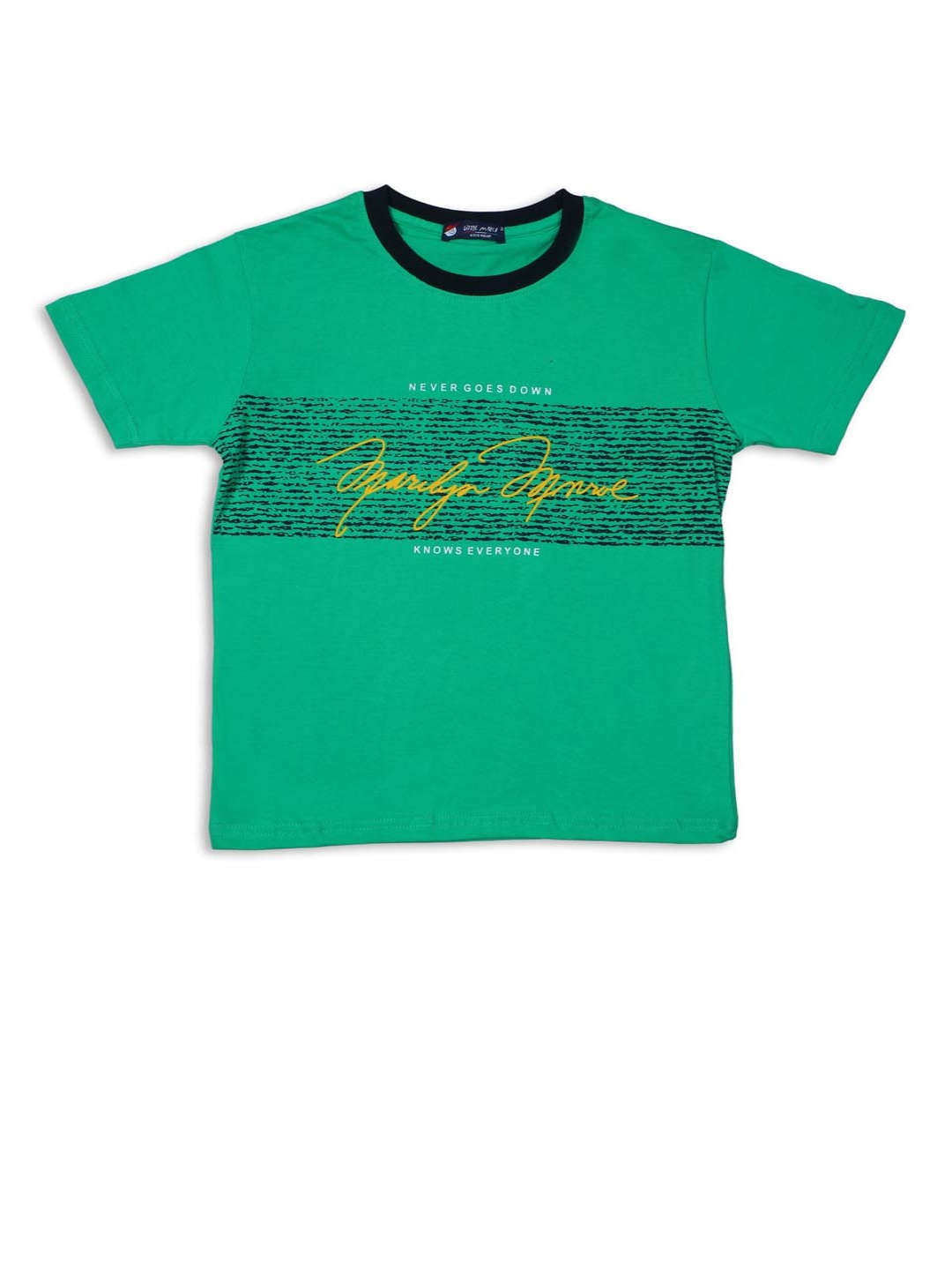 

Little Marco Boys Printed Pockets T-shirt, Green